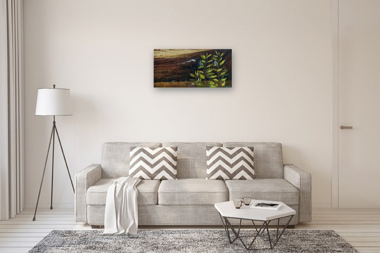 Milkweed Fall by Jay Jensen |  In Room View of Artwork 