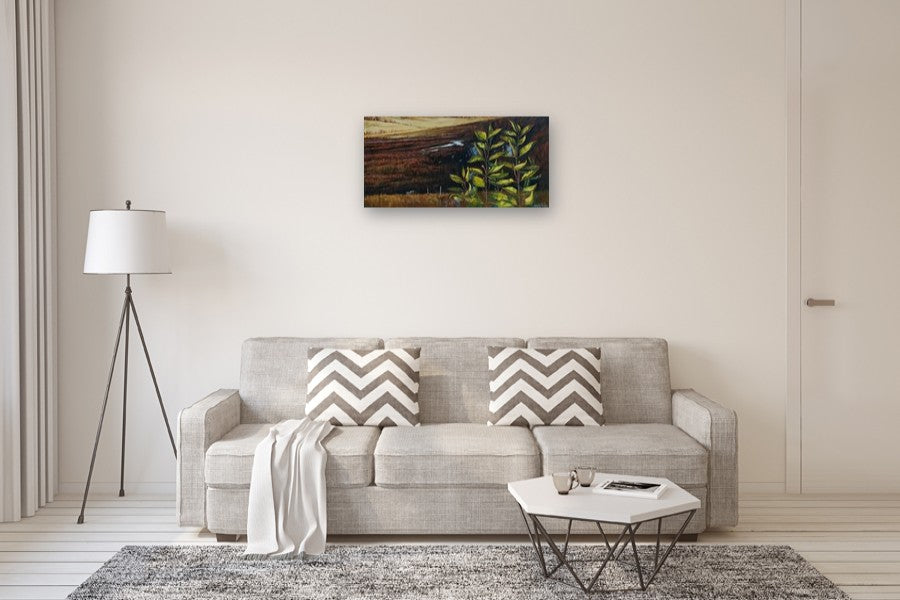 Milkweed Fall by Jay Jensen |  In Room View of Artwork 