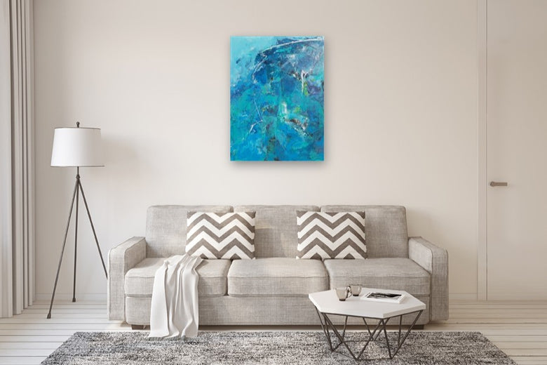 Surface Tension by Dorothy Gaziano |  In Room View of Artwork 