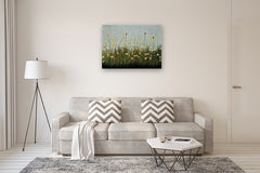 Original art for sale at UGallery.com | Chamomile by Fernando Garcia | $3,025 | acrylic painting | 30' h x 40' w | thumbnail 2