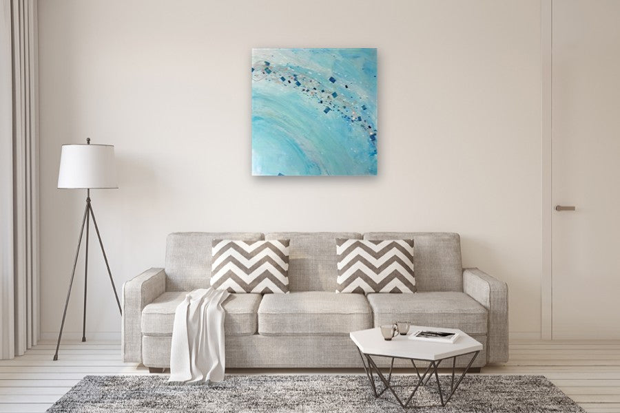 Wishing Well by Linda Shaffer |  In Room View of Artwork 