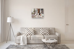 Original art for sale at UGallery.com | A Disappearance by Robert Hofherr | $975 | acrylic painting | 22' h x 28' w | thumbnail 5