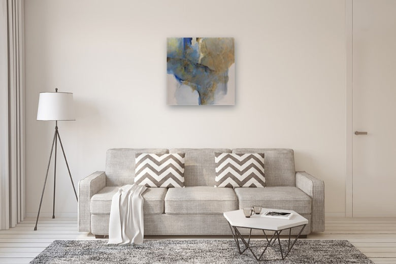 Blue by Richard Johnson |  In Room View of Artwork 