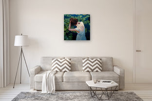 The Bather by Jose Luis Bermudez |  In Room View of Artwork 