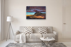 Original art for sale at UGallery.com | Road to the Water by Benjamin Thomas | $2,100 | acrylic painting | 32' h x 48' w | thumbnail 4