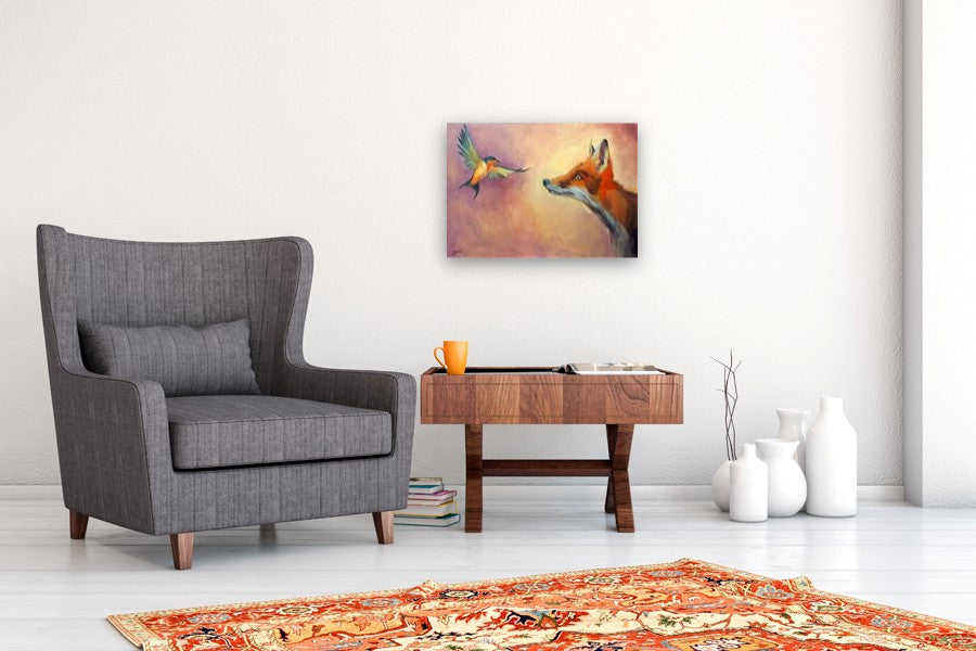 Whispers by Ilaria La Preziosa |  In Room View of Artwork 