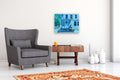 Original art for sale at UGallery.com | House in Snow by Brian McCarty | $650 | oil painting | 20' h x 24' w | thumbnail 5