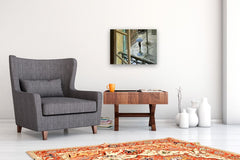 Original art for sale at UGallery.com | Leaving under the Rain by Bertrand Girard | $2,250 | mixed media artwork | 18' h x 23' w | thumbnail 5