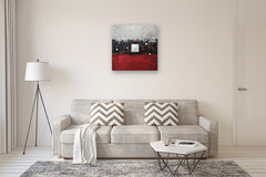Original art for sale at UGallery.com | Bright Water by Leslie Ann Butler | $2,000 | acrylic painting | 30' h x 30' w | thumbnail 5