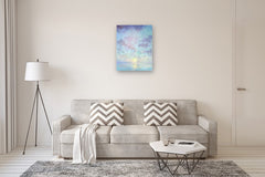 Original art for sale at UGallery.com | Seabreeze Journey by Gail Greene | $1,075 | oil painting | 30' h x 24' w | thumbnail 5