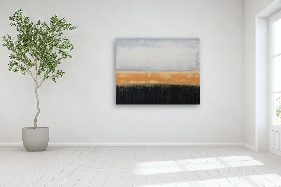 Evening Glow by Lisa Carney |  In Room View of Artwork 
