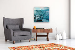 Original art for sale at UGallery.com | Snapshot by Diane Flick | $2,650 | mixed media artwork | 24' h x 24' w | thumbnail 5