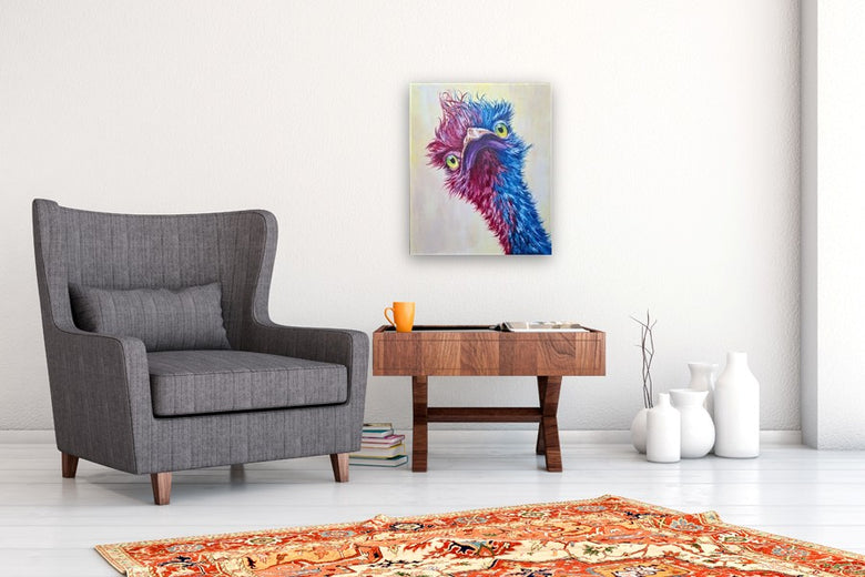 Max by Viktoria Goudbeek |  In Room View of Artwork 