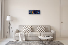 Original art for sale at UGallery.com | A New Kingdom by Miranda Gamel | $1,175 | oil painting | 12' h x 30' w | thumbnail 5