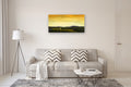 Original art for sale at UGallery.com | Purple Mountains VI by Mandy Main | $1,200 | oil painting | 24' h x 48' w | thumbnail 5