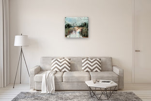 Morning Comes by Ronda Waiksnis |  In Room View of Artwork 
