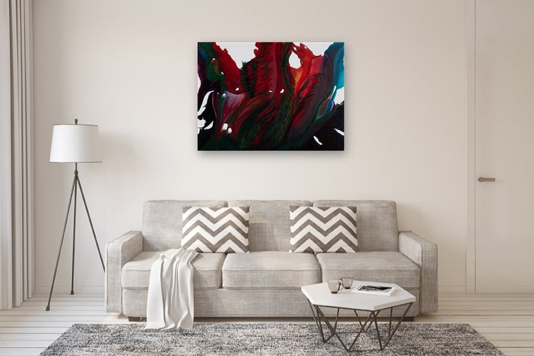Windswept by Krispen Spencer |  In Room View of Artwork 