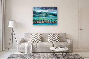 The Best of Both Worlds by Alana Clumeck |  In Room View of Artwork 
