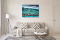 Original art for sale at UGallery.com | The Best of Both Worlds by Alana Clumeck | $2,600 | mixed media artwork | 36' h x 48' w | thumbnail 5