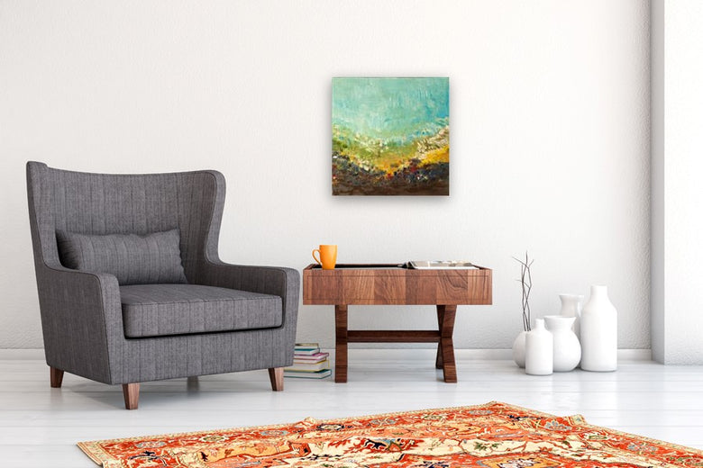 Outside by Kajal Zaveri |  In Room View of Artwork 