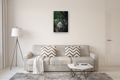 Original art for sale at UGallery.com | Forest by John Kelly | $3,100 | oil painting | 32' h x 21' w | thumbnail 5