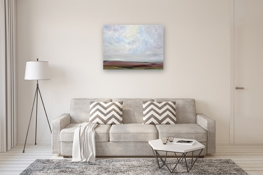 A Time of Serenity by Jenn Williamson |  In Room View of Artwork 