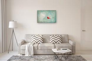 ...Always Near - Commission by Sally Adams |  In Room View of Artwork 