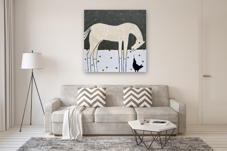 Songbird by Jaime Ellsworth |  In Room View of Artwork 