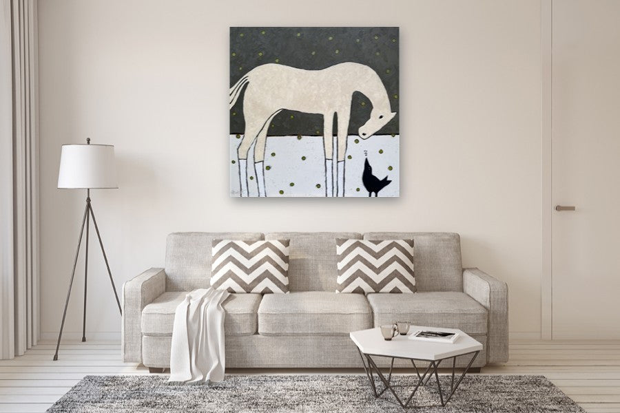 Songbird by Jaime Ellsworth |  In Room View of Artwork 