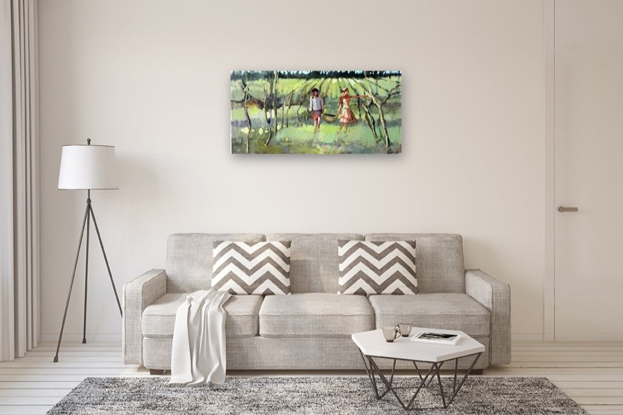 Vineyard Two by Mary Pratt |  In Room View of Artwork 