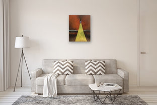 Who Are These Angels LXV by Naoko Paluszak |  In Room View of Artwork 