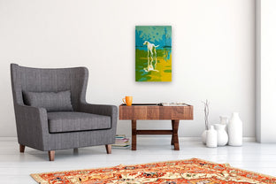 On Water by Keith Thomson |  In Room View of Artwork 