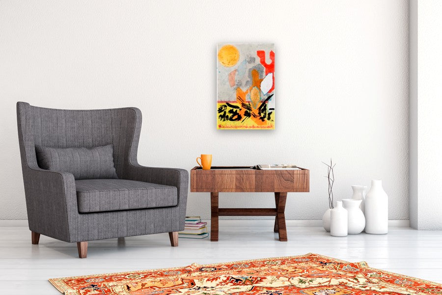 Sunday Morning Breakfast by René Serrano Rodríguez |  In Room View of Artwork 