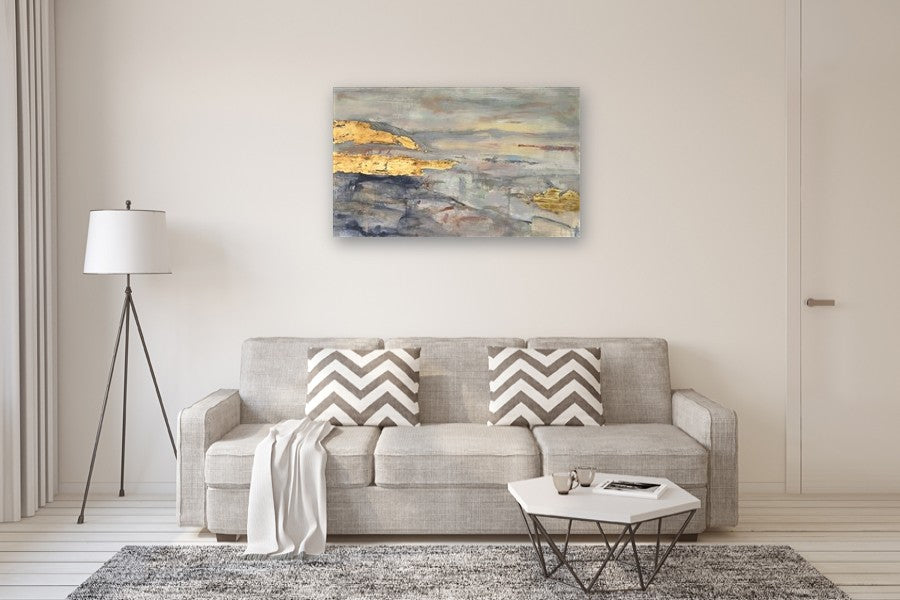 Within the Kármán Line: Echoes in the Bardo by Maya Malioutina |  In Room View of Artwork 