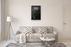 Original art for sale at UGallery.com | Morning Cup by Mena Malgavkar | $550 | acrylic painting | 36' h x 23' w | thumbnail 5