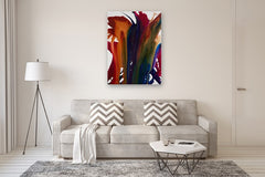 Original art for sale at UGallery.com | Majesty by Krispen Spencer | $4,200 | acrylic painting | 48' h x 36' w | thumbnail 5