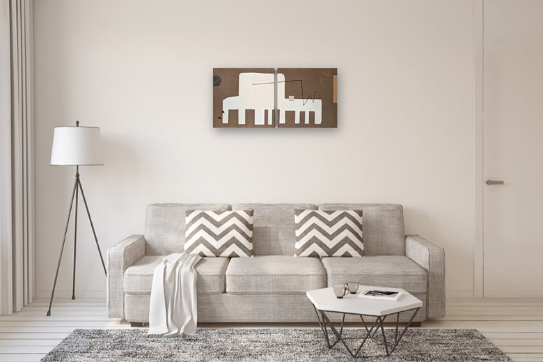 Tako by Sally Morris Clark |  In Room View of Artwork 