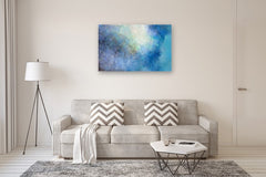 Original art for sale at UGallery.com | Mattina by Karen Hansen | $3,125 | acrylic painting | 31' h x 48' w | thumbnail 5