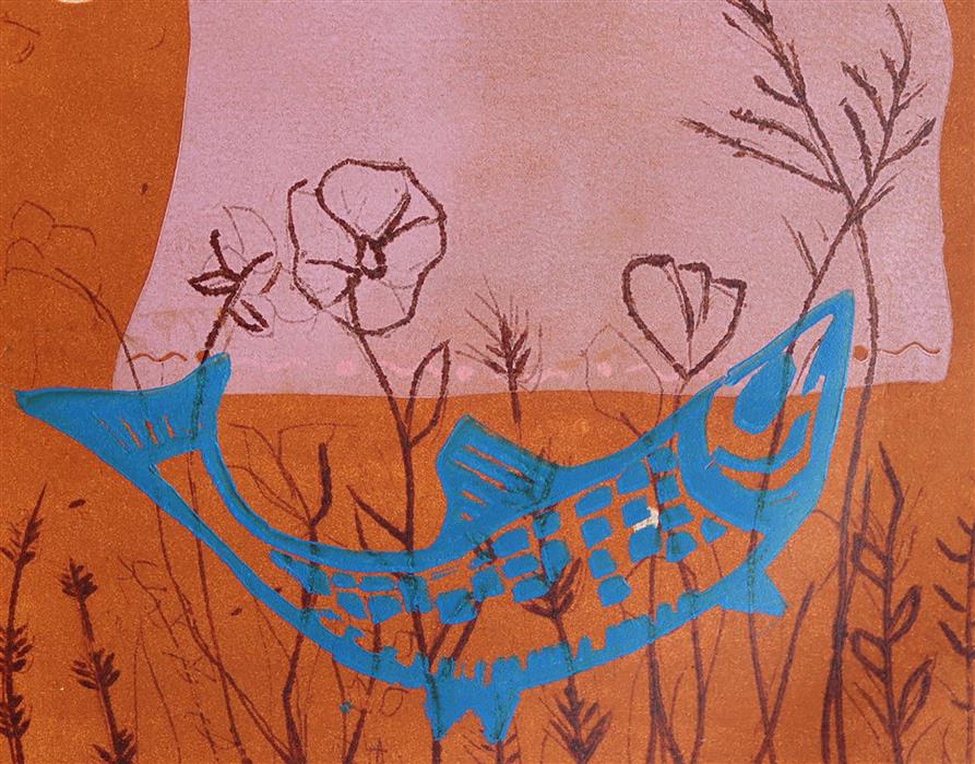 Plovidba by Andrea Krnetic Grbic |  Closeup View of Artwork 