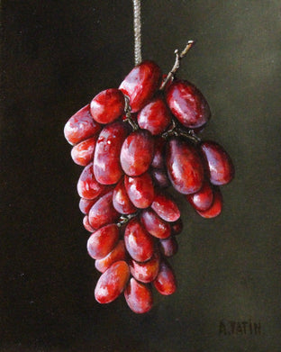 Red Grapes on a String by Art Tatin |  Artwork Main Image 