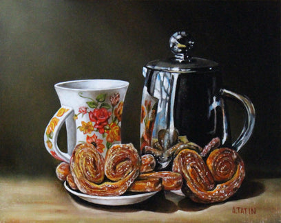 Tea and Cookies by Art Tatin | Artwork Main Image
