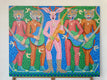 Original art for sale at UGallery.com | Queen by Arvind Kumar Dubey | $5,350 | acrylic painting | 42' h x 54' w | thumbnail 4