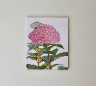 Large Pink Bloom by Carey Parks |  Context View of Artwork 