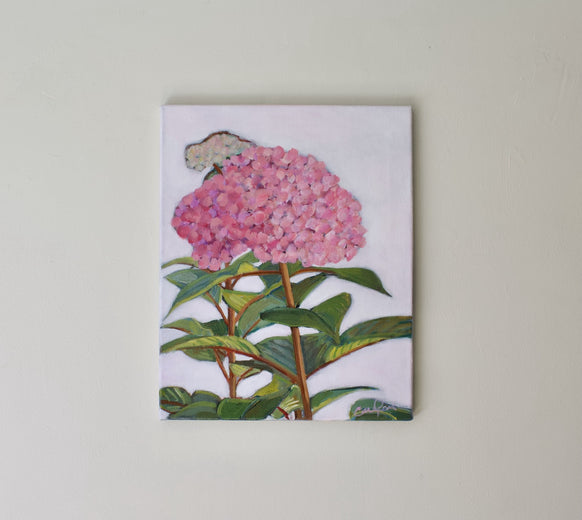 Large Pink Bloom by Carey Parks |  Context View of Artwork 