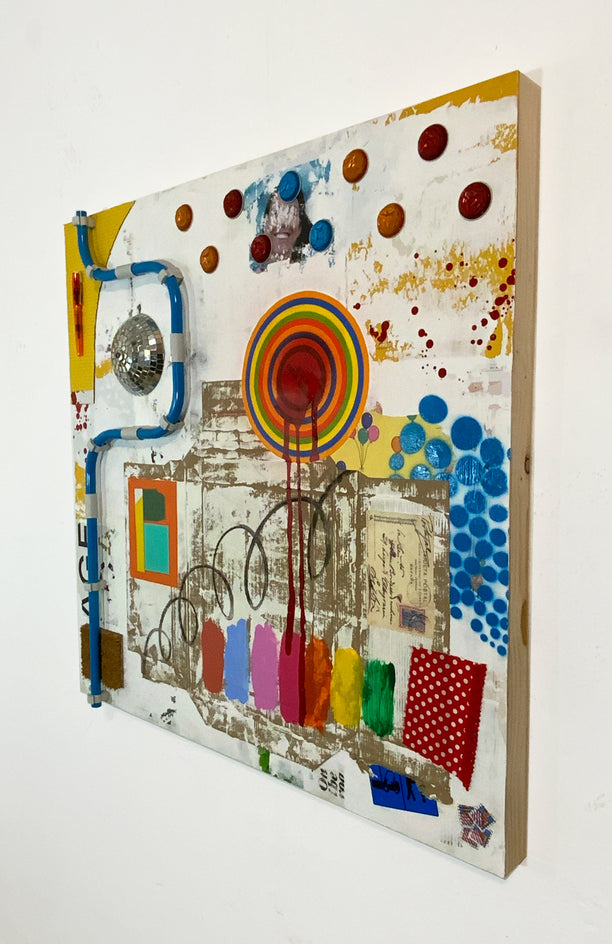 Basic General Education by Chus Galiano |  Side View of Artwork 