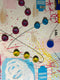 Original art for sale at UGallery.com | Da Vinci's Beard (II) by Chus Galiano | $1,100 | mixed media artwork | 23.6' h x 23.6' w | thumbnail 4