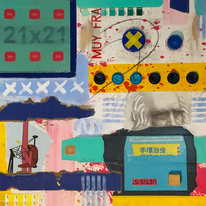 Da Vinci’s Beard (I) by Chus Galiano | Artwork Main Image