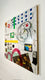 Original art for sale at UGallery.com | Joy of Living by Chus Galiano | $1,950 | mixed media artwork | 39.4' h x 39.4' w | thumbnail 2
