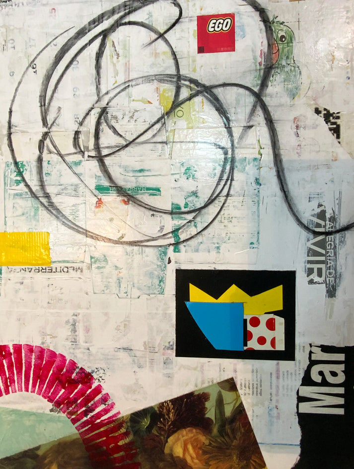 Joy of Living by Chus Galiano |  Closeup View of Artwork 