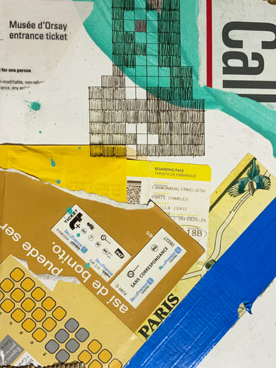 Paris (I) by Chus Galiano |   Closeup View of Artwork 